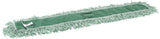 Rubbermaid Commercial Products LoopedEndDust Mop Head Replacement, 48Inch, Green, Microfiber Blend, Heavy Duty Industrial Wet