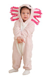 CuteOn Toddler Halloween Costume Onesie Cosplay Romper Christmas Infants Baby Costume Pink Axolotl 18-24 Months