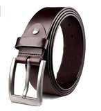 Kaezri MenS Genuine Original Leather Formal/Casual Belt (Brown, 28 To 44 Sizes)