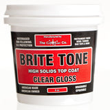 CrystaLac Brite Tone Polyurethane Instrument Finish, High Solids Non-Yellowing Super-Hard & Scratch Resistant Clear Coat for Mus