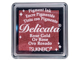 Tsukineko, Delicata, Small Ink Pad, Rose Gold