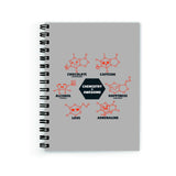 Plan To Gift Notebook A5 Plain Chemistry Science Notebook Wire Bound Spiral Printed Pages:160 (Size A5)