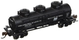 Bachmann Industries 3 Dome Tank Philadelphia Quartz Company Car, N Scale