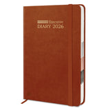 Jhingalala Diaries Hard Bound Leather Executive 2026 Dated Planner Diary With 365 Dates, Daily Planner, Calendar 2026, Size: 2