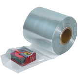 Aviditi Heat Shrink Tubing, 4 x 1500, Heavy- Duty 100 Gauge Clear High-Gloss Film, To Make Custom-Sized Shrink Bags For Product