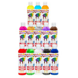 Colorations Classic Colors Liquid Watercolor Paint, Art Supplies, Set of 13 8oz Bottles in Vibrant Colors, Classroom Projects,