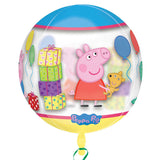 Anagram International Peppa Pig Orbz Party Balloon, 16, Multicolor