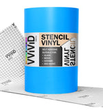 VViViD Blue Stencil Vinyl Masking Film with Anti-Bleed Technology (12 x 25ft)