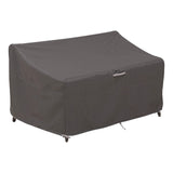 Classic Accessories 55-424-045101-EC Ravenna Water-Resistant 88 Inch Deep Seated Patio Loveseat Cover,Taupe,Large, Patio Furnitu