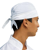 Fqzilon Premium Scrub Cap/Chef Cap Unisex With Sweat Band Doctor Skull Caps White
