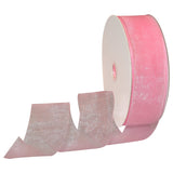 Morex Ribbon 91809/100-020 Organdy Nylon Ribbon, 1 1/2-Inch by 100-Yard, Light Pink
