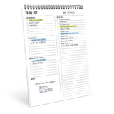 To Do List Notepad 8.5x11inch Large Size, 52 Sheets Daily Planner Notebook