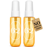 Travel Size Toiletry Bottles, Compatible with Sol de Janeiro 62 Perfume, TSA Approved Leak-Proof Empty Spray Bottle, Refillable 