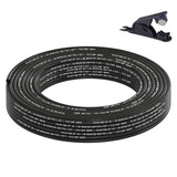 Boeray 50FT 1/8 DOT Air Line SAE J844 PA12 Nylon Air Hose with Cutter 1/8OD Pneumatic Tubing DOT Approved 1/8 Air Brake Hose