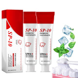 Super Probiotic-10 Toothpaste, Sp-10 Ultra Whitening Toothpaste,Fresh Breath,Sp-10 Probiotic Stain Removal and Whitening Toothpa