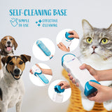 Lint Brush and Pet Hair Remover for Laundry, Clothes, Couches, Car Seats, Furniture and Fabric. Reusable Dog and Cat Fur Wizard