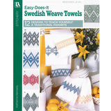 LEISURE ARTS Easy Does It Swedish Weave Towels, Traditional Swedish Weaving, Huck Weaving Sewing Book with 12 Traditional Patter