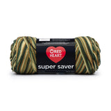 Red Heart Super Saver Economy Yarn, Woodsy Print