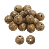 HARFINGTON 200pcs Natural Wooden Beads 10mm Chicken Wing Wood Round Polished Loose Bead Smooth Spacer Balls Beading for Jewelry 