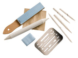 ALVIN Heritage Arts, DTS, Drawing Tools Set, For Pastel, Charcoal, Graphite 9Piece Set