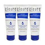 Cleure Original No Fluoride Toothpaste - SLS Free, Mint Free - with Xylitol for Fresh Breath & Helps Whiten - for Kids & Adults 