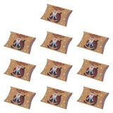Enakshi 10x Christmas Candies Boxes Candy Holder Lightweight Xmas Small Pillow Box|Home & Garden | Greeting Cards & Party Supply