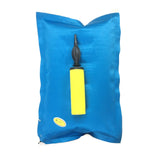 Aim Emporium Inflatable Air Pillow With One Air Pump Different Color Both The Side Air Solid Travel Pillow (One Air Pillow With 