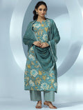 Libas Women'S Pure Cotton Kurta Set (36746O_Grey Grey Xs