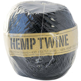 Toner Hemp Cord 20# 400PackBlack