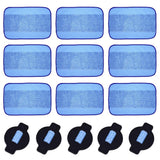 Neutop Mop Pads & Wick Caps for iRobot Braava 380 390 Mint 4200 5200