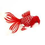 ThinkThings Goldfish Needle Felting Kit for Beginners, Fish Felting Starter Kit Supplies, Felting Mat with Needles, Finger Guard