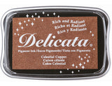 Tsukineko Delicata Celestial Copper Metallic Pigment Inkpad