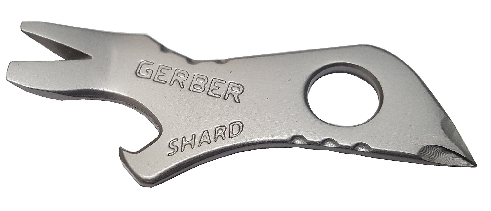 Gerber Gear Shard Keychain - Mutlitool Keychain With Bottle Opener, Screwdriver, And Wire Stripper - Edc Gear And Equipment - Si
