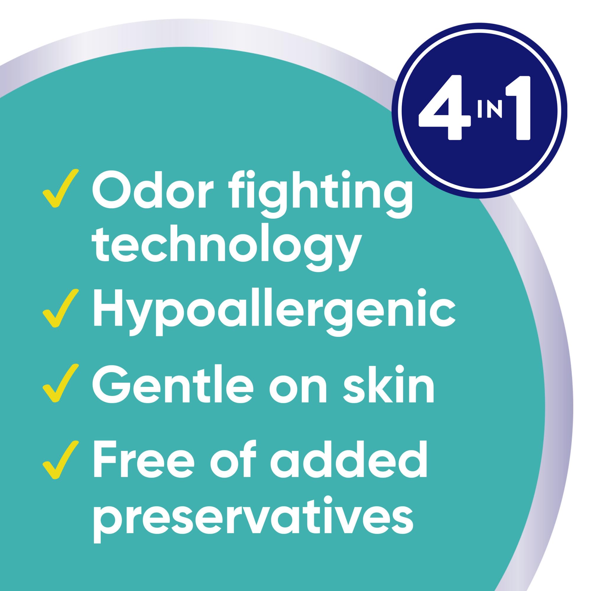 All Mighty Pacs Laundry Detergent Free Clear Odor Relief, Tub, 56 Count