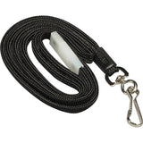 Baumgartens 65509 Safety Breakaway Lanyard with Hook, 36Inch, Black