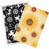 Geiserailie 1 Pcs Embossing Folders 2d/3D Embossing Machine Template Paper Card Folder for DIY Making Flower Scrapbook Photo Alb