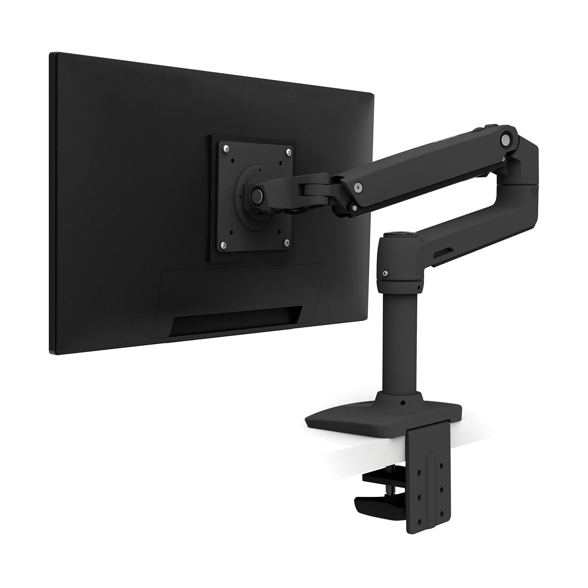 Ergotron - LX Premium Monitor Arm, Single Monitor Desk Mount - fits Flat Curved Ultrawide Computer Monitors up to 34 Inches, 7 t