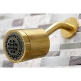 Kingston Brass Kbx8147Zx Millennium Tub And Shower Faucet, 7.31 X 8 X 72, Brushed Brass