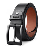 Zoro MenS Genuine Leather Belt For Men | Casual/Formal | Black | Size 40