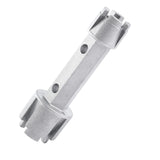 WMAZtool Tub Drain Remover Wrench - Use to Install and Remove Most Bath and Shower Drains and Closet Spuds Square Plastic Toilet