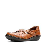 Clarks 260656525120 Ashland Spin Q Tan Ladies XW120