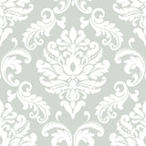 NuWallpaper NUS1935 Ariel Peel & Stick Wallpaper, Grey