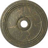 Ekena Millwork CM24DIWHC Diane Ceiling Medallion, 24OD x 3 5/8ID x 1 1/4P (Fits Canopies up to 6 1/4), Hand-Painted Witch Hazel 