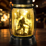 kyoryuger Bigfoot Gifts for Women/Men Bigfoot Solar Lanterns Mom Grandma Birthday Present Lantern Memorial Lights Solar Garden D