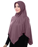Mehar Hijab WomenS Modestly Stylish Look Solid Soft Polyester Icra Fabric Nabah Hijab Wheat (Free Size)