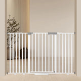 Amibud Extra Wide Baby Gate Fits 30-63 Inch Wide Opening, Toddler Pet Gate for Stairs Doorways Hallways Indoor, Walk Thru Large 