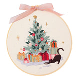 Ilsmysutra Christmas Embroidery Kit Handmade Sewing Craft Set For Adults Christmas Gift Xmas Tree