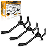 ELEAD 60-Piece 2 Inch Extra Thick Pegboard Hooks, Heavy Duty Peg Board Organizer Accessories, Peg Board Tool Hangers Fit for 1/4