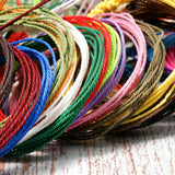 Starain 16Pcs Colorful String Bracelets for Women Beach Handmade Waterproof Braided Rope Bracelets Set Adjustable