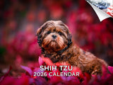 2025 2026 Shih Tzu Calendar - Dog Breed Monthly Wall Calendar - 12 x 18 Open - Thick No-Bleed Paper - Giftable - Academic Teache